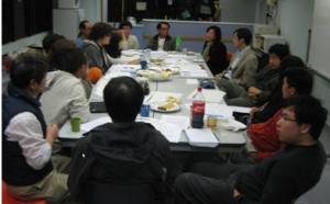 保育小組邀請文學工作者一起討論藍屋未來的文學活動 bh10